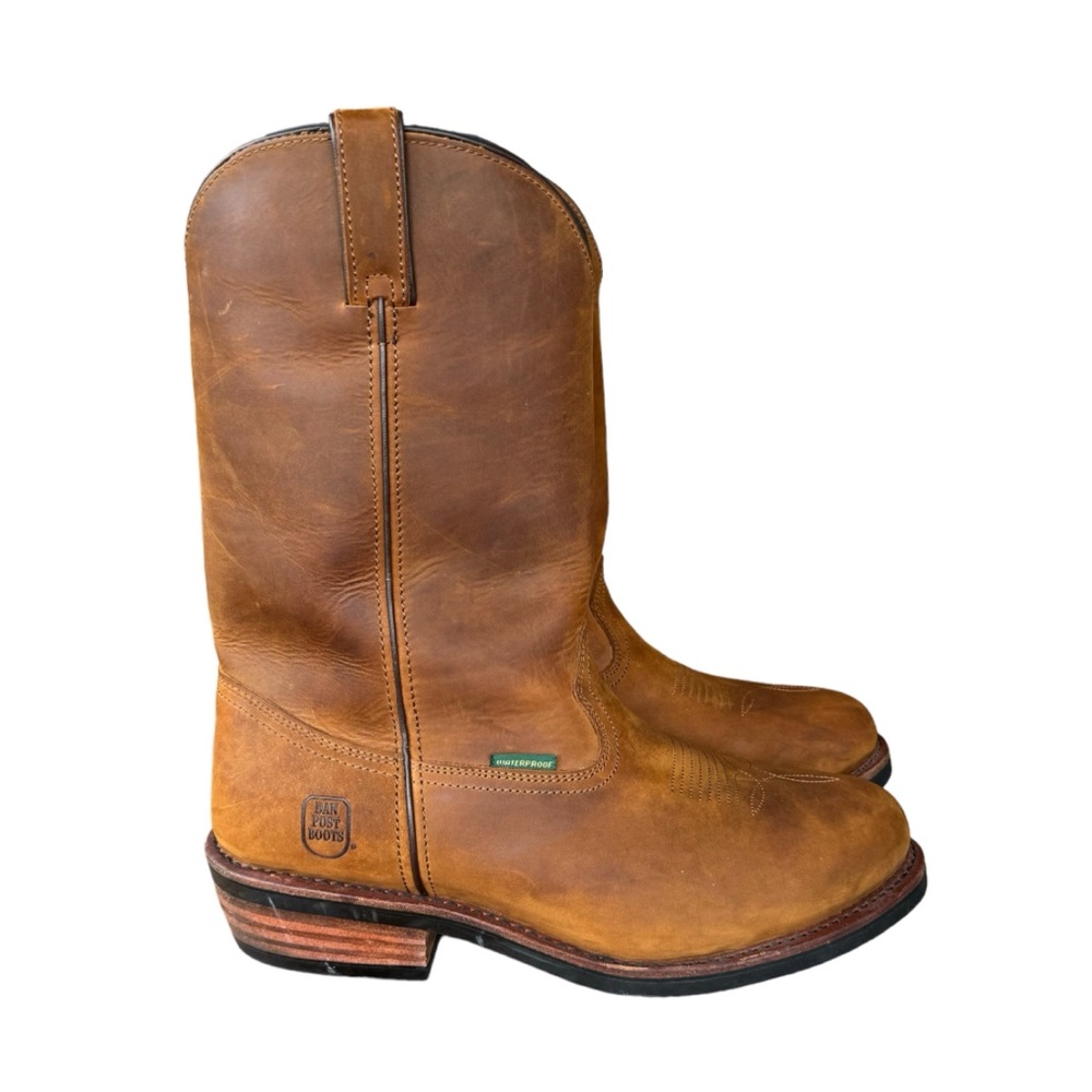 Dan Post Extra Wide Albuquerque Waterproof CompositeToe Work Brown Mens EW 12